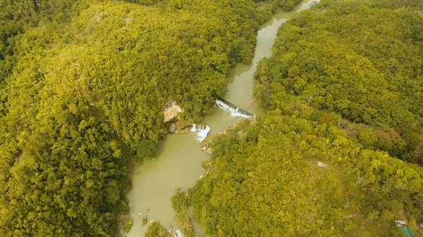 Yağmur ormanlarında Filipinler, Bohol Loboc Nehri. — Stok fotoğraf