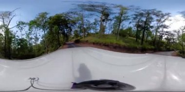 Yağmur ormanları peyzaj vr360 Endonezya