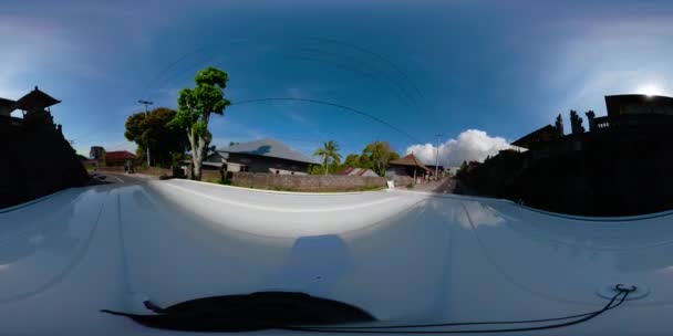 Landskab i Asien Bali, Indonesien vr360 – Stock-video