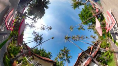 tropikal bir resort otel