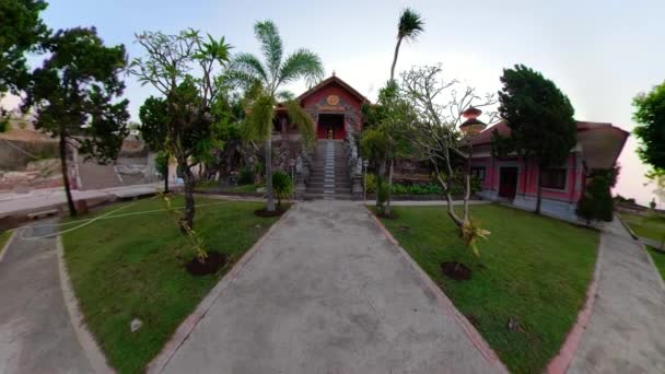 Templo budista en la isla de Bali — Vídeos de Stock