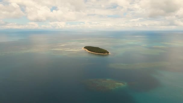 美丽的热带岛屿. — 图库视频影像