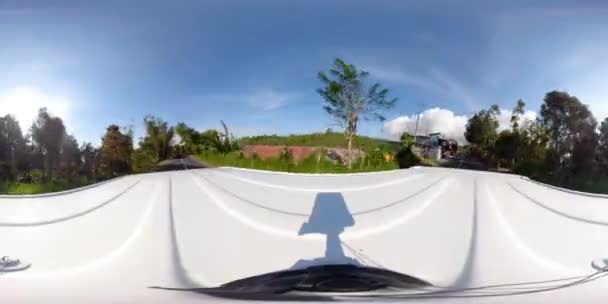 Countryside in Asia Bali, Indonesia vr360 — Stock Video