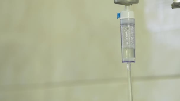 Aparato para inyección intravenosa — Vídeos de Stock