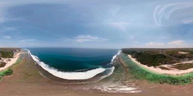 Plaj vr360 ile deniz manzarası