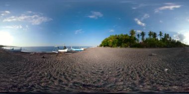 tekne vr360 Balık tutma ile deniz kıyısı