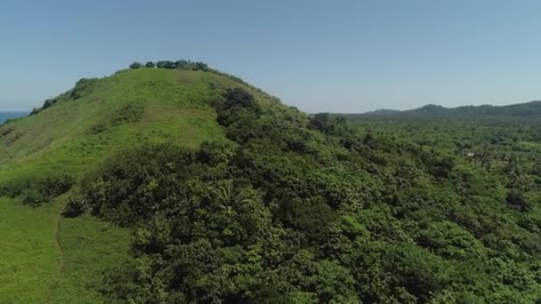 Tengerparti és tengeri panoráma. Fülöp-szigetek, Luzon. — Stock videók