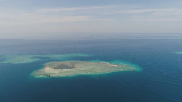 海洋中的海景珊瑚礁 — 图库照片