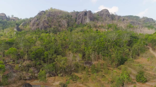 Mountain landscape Jawa island, Indonesia. — Stock Photo, Image