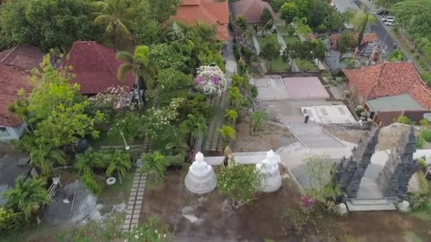 Temple bouddhiste sur l'île de Bali — Video