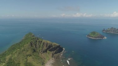 Cape engano yılında deniz feneri. Filipinler, Palau Island.
