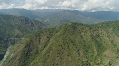 Filipinler 'deki Dağ Bölgesi.