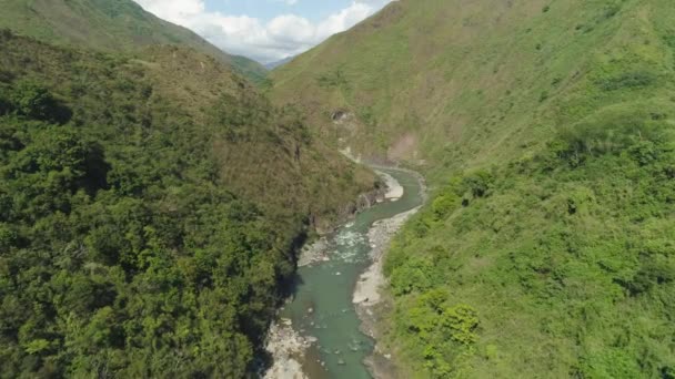 Гірська провінція в Філіппінах . — стокове відео