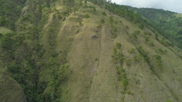 Province de montagne aux Philippines. — Video