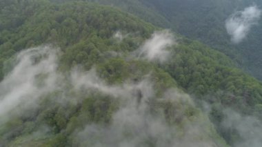 Filipinler 'deki Dağ Bölgesi.