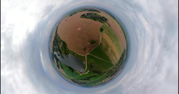 Paisagem rural VR360 — Vídeo de Stock