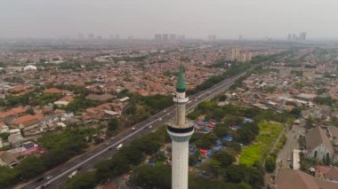 Surabaya Endonezya 'daki Al Akbar Camii.