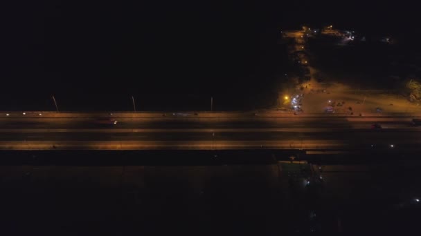 Pont de câble de suspension dans surabaya — Video