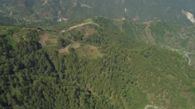 Filipinler 'deki Dağ Bölgesi.