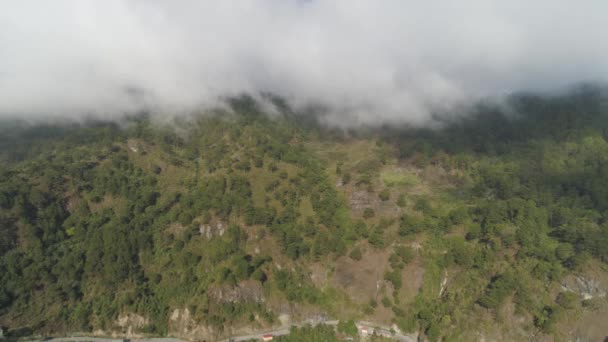 Provincia de montaña en Filipinas. — Vídeos de Stock