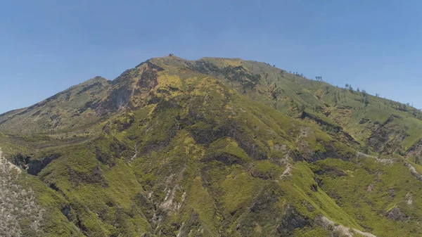 Bergslandskap Jawa ön, Indonesien. — Stockfoto