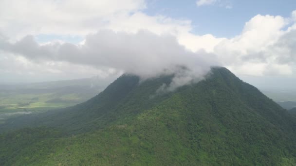 Paysage montagneux aux Philippines. — Video