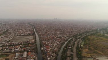 Surabaya başkenti Doğu Java, Endonezya