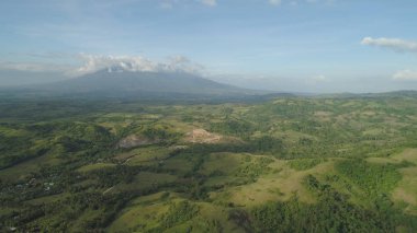 Filipinler 'deki Dağ Bölgesi.