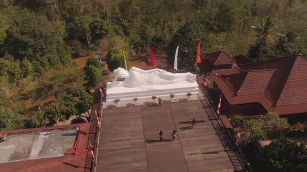 Buddhist temple on Bali — Stock Video