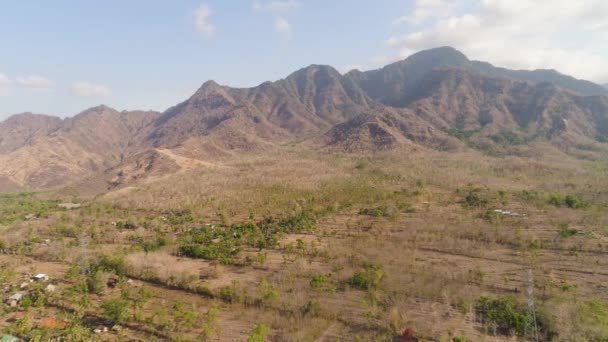 Tierras agrícolas en indonesia — Vídeo de stock
