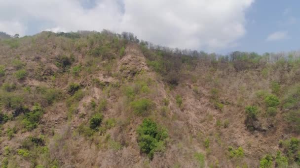 Montaña paisaje indonesia — Vídeos de Stock
