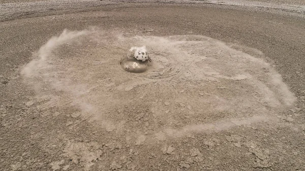 Mud volcano Bledug Kuwu, Indonesia