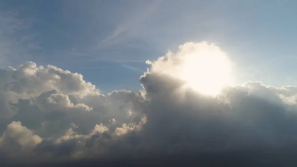 Himmel mit Wolken Landschaft Antenne — Stockfoto