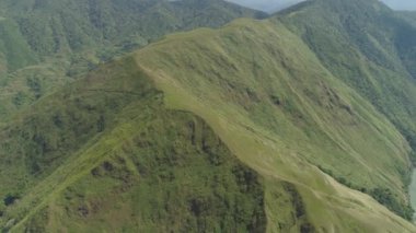 Filipinler 'deki Dağ Bölgesi.