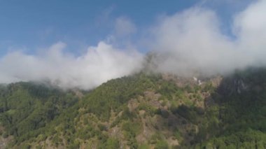 Filipinler 'deki Dağ Bölgesi.