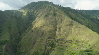 Filipinler 'deki Dağ Bölgesi.