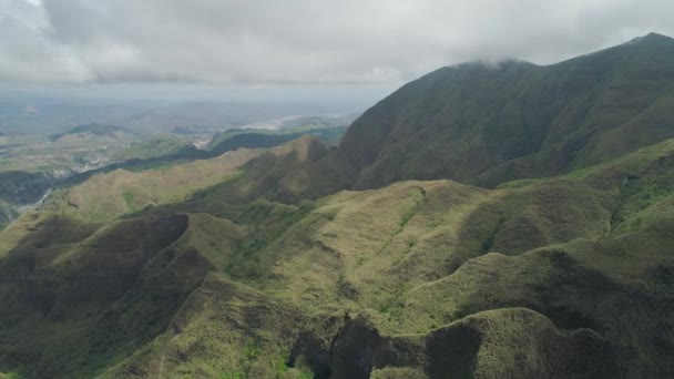 Bergprovincie in de Filipijnen, Pinatubo. — Stockvideo