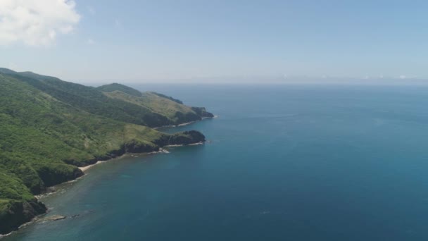 Costa da ilha de Palau. Filipinas. — Vídeo de Stock