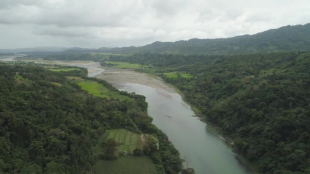 Mountain landscape in Philippines, Luzon. — Stock Video