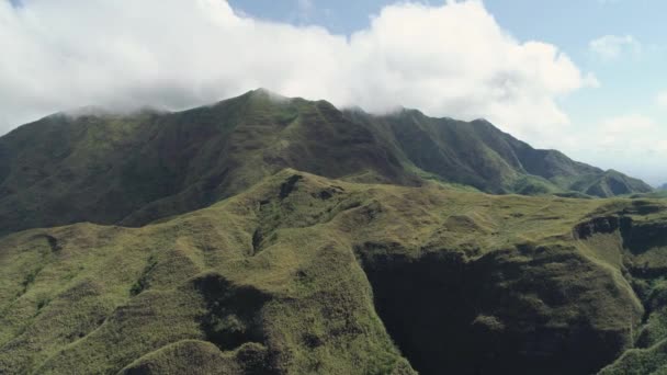 Provinsi pegunungan di Filipina, Pinatubo . — Stok Video