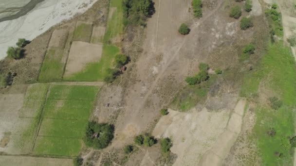 Lit de rivière sec. Philippines, Luçon.