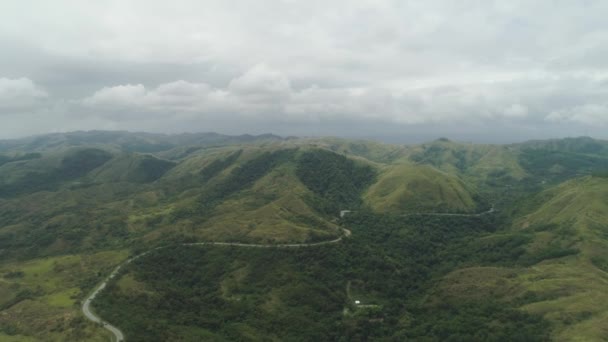 Horská provincie na Filipínách. — Stock video