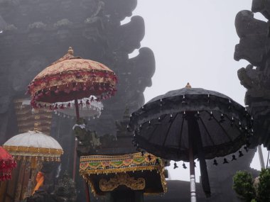 Bali 'deki Hindu tapınağı.