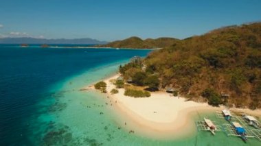 Güzel tropikal ada.