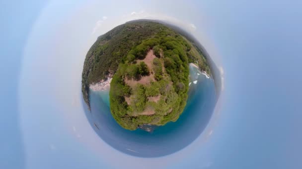 热带旅游胜地的沙滩 — 图库视频影像