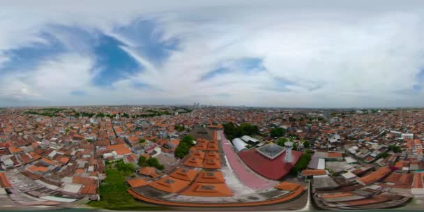 Surabaya capitale Jawa Timur provincia Indonesia vr360 — Video Stock