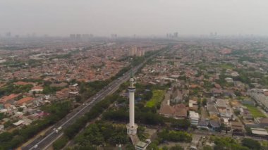 Surabaya Endonezya 'daki Al Akbar Camii.