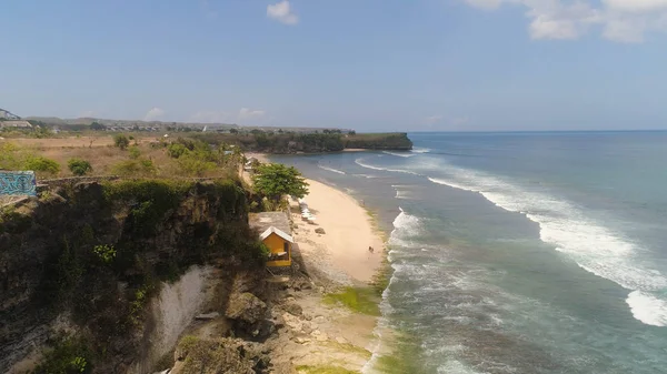 Seelandschaft mit Strandbali, Indonesien — Stockfoto