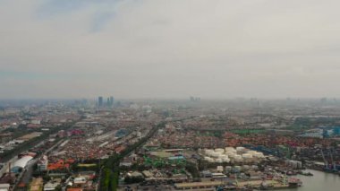 Surabaya başkenti Doğu Java, Endonezya