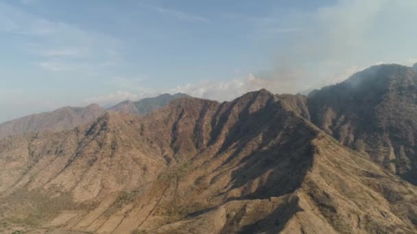 Berglandschaft auf Bali, Indonesien — Stockvideo